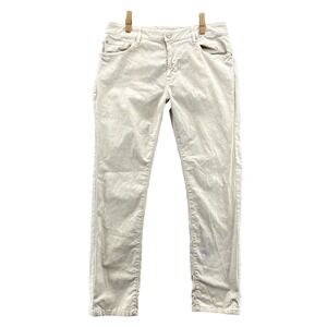 PT05 Jazz Torino Pants Men 33x29* Cream 5-Pocket Workwear Academia 90's Normcore